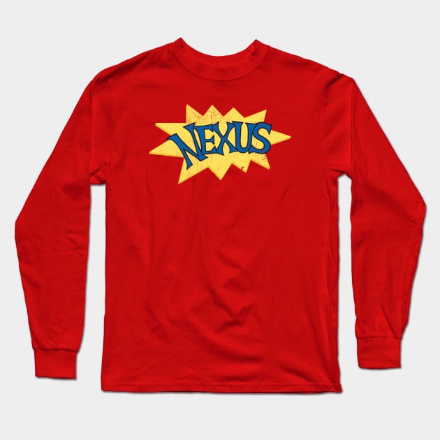 Nexus! Multiverse distressed Nexus event design by Kelly Design Company Long Sleeve T-Shirt by KellyDesignCompany